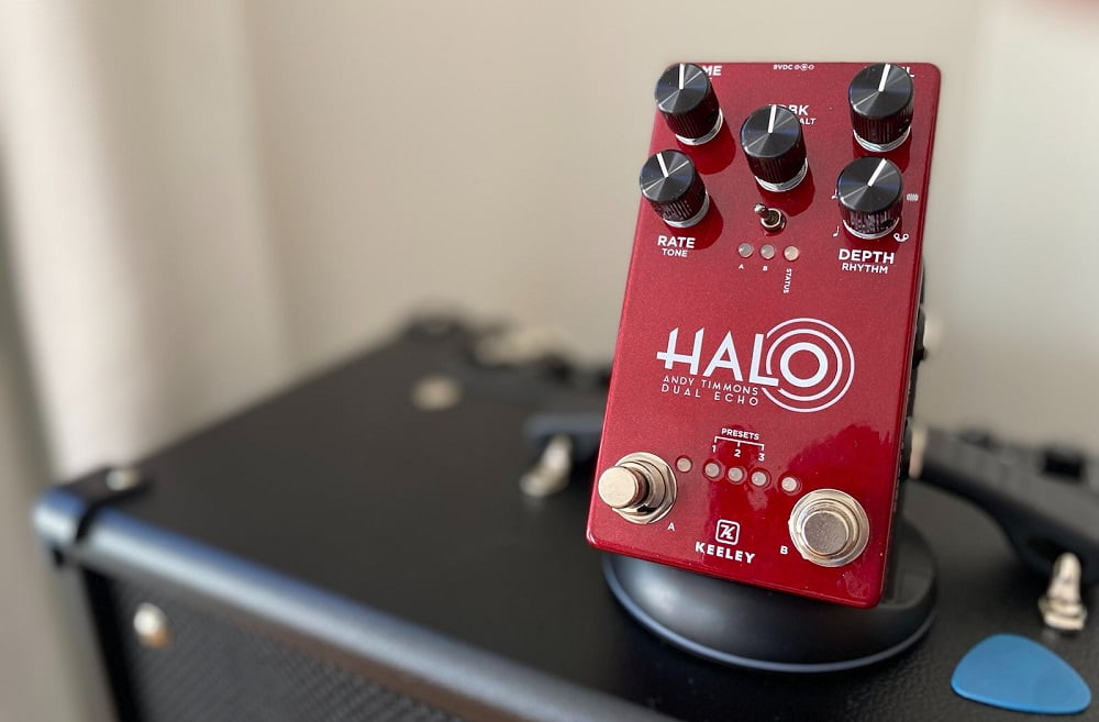 Full Keeley Halo Review (Andy Timmons Dual Echo) - Guitar Chalk