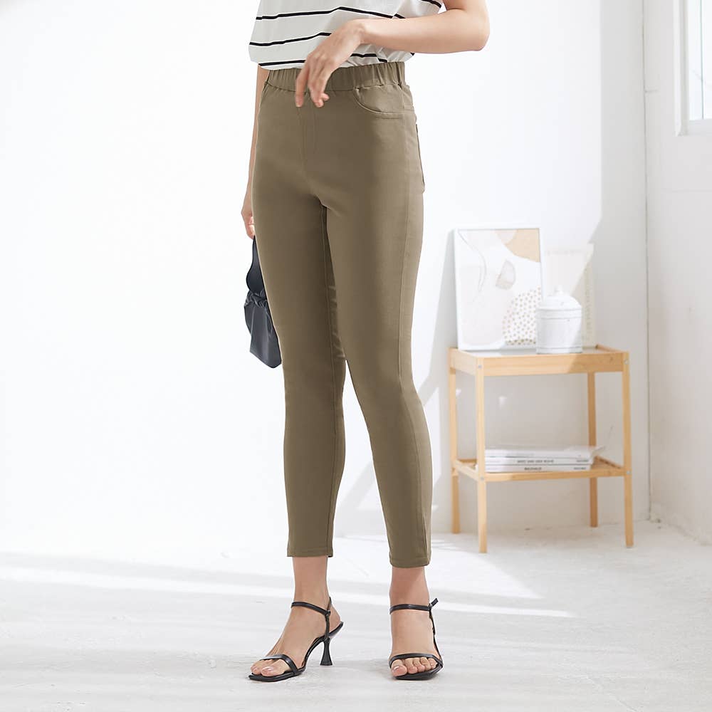 スキニー】レーヨン混レギンスパンツ TZM80K :レディース パンツ