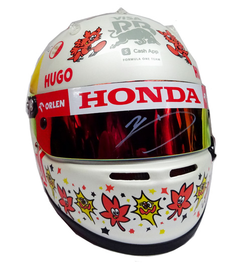 2024 角田裕毅 レーシング・ブルズ ジャパンGP仕様 1/2 ヘルメット