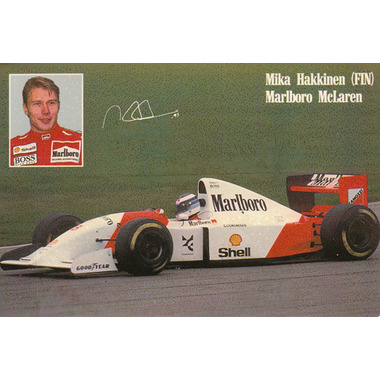 1993 M．ハッキネン マクラーレン・フォード MP4/8 マルボロ発行