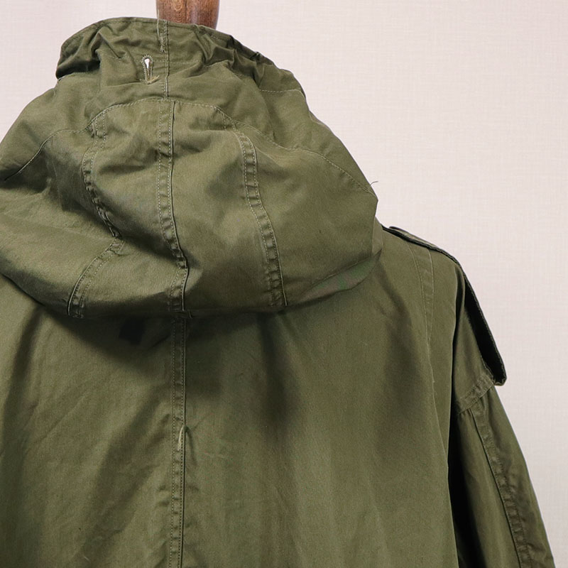 60's US ARMY M-51 COTTON POPLIN EXTREME COLD WEATHER SHELL PARKA