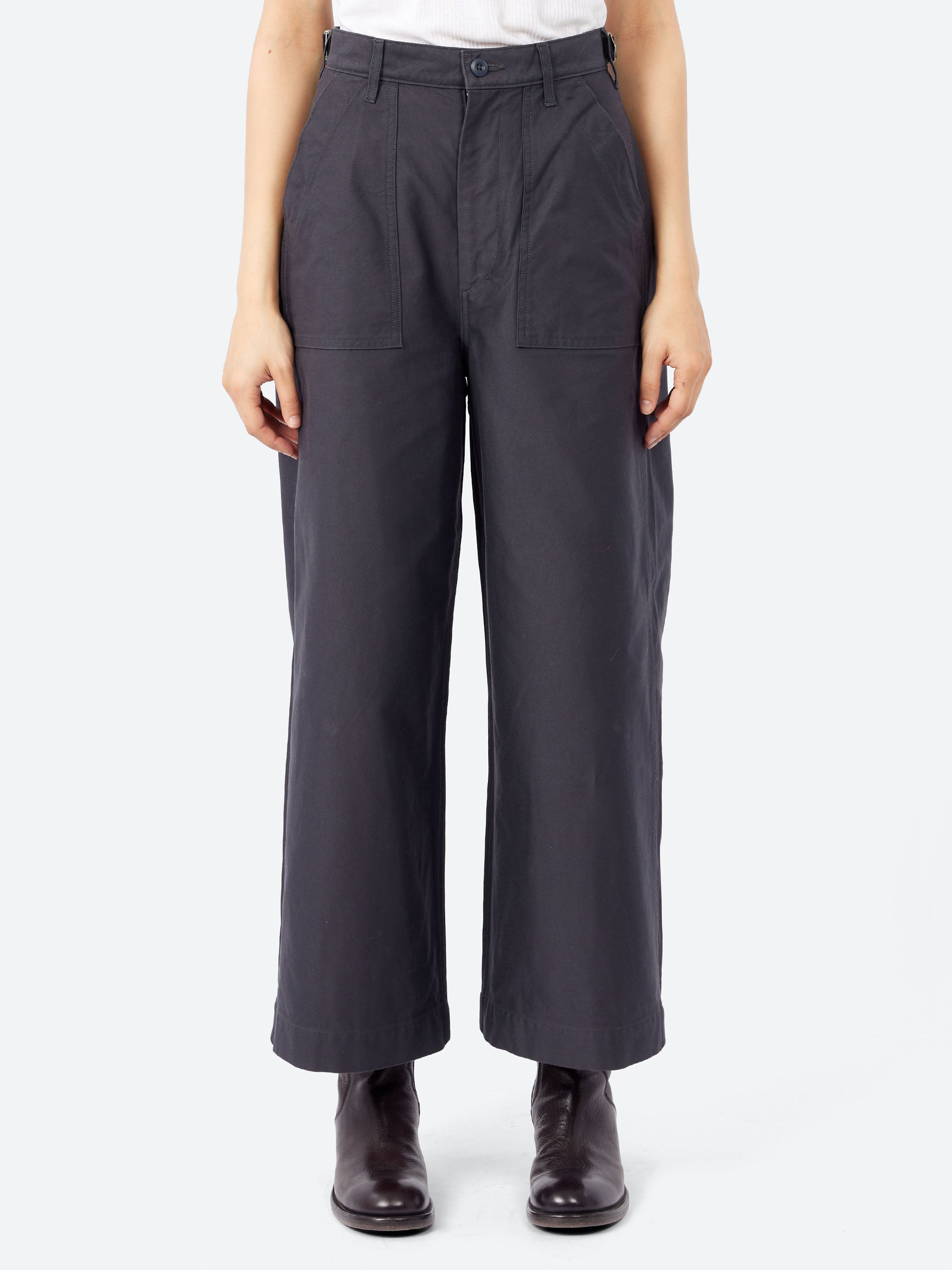 Nigel Cabourn - Wide Chino Pant in Navy – gravitypope