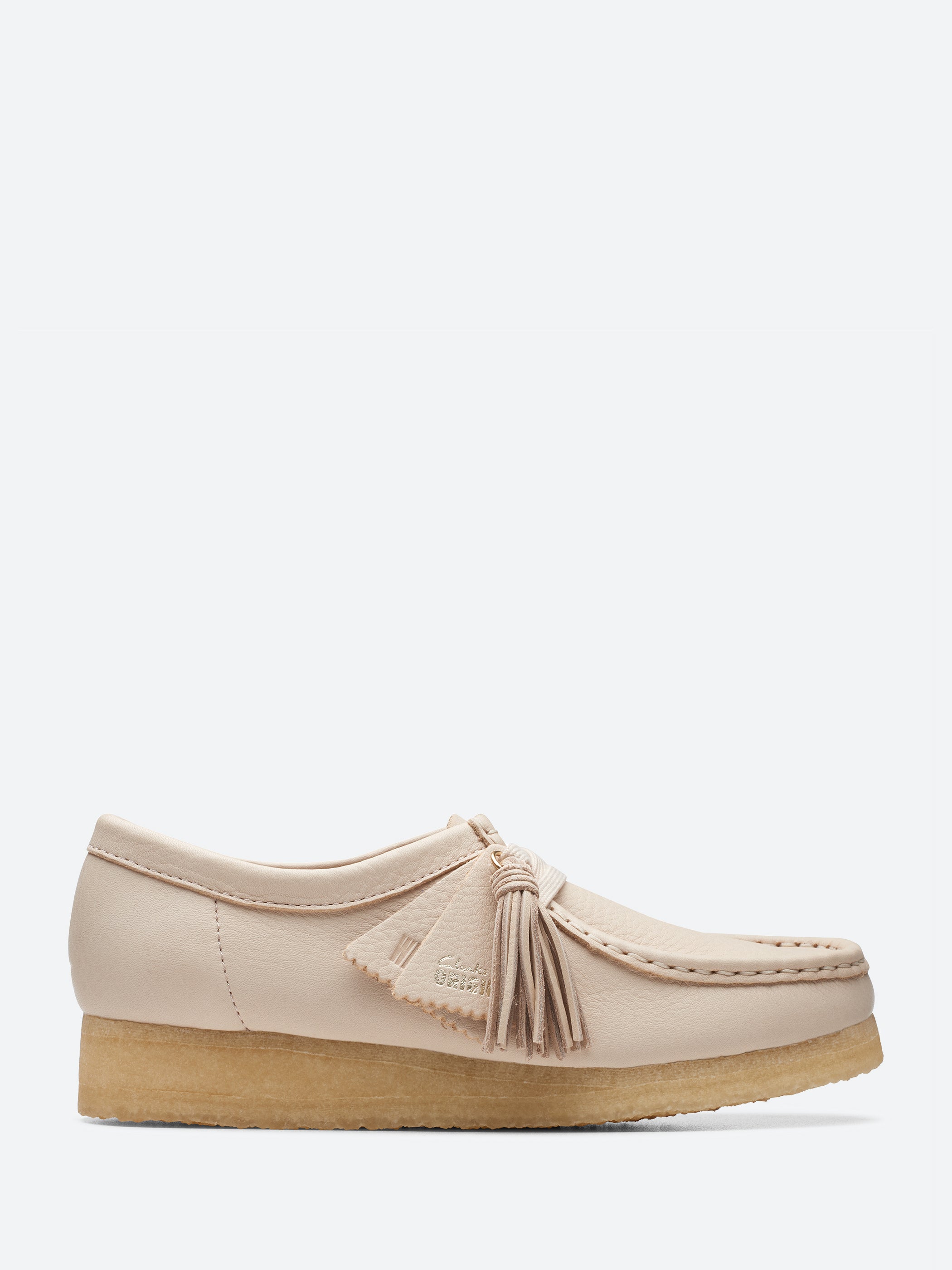 Clarks Originals - Women's Wallabee in Beige Leather – gravitypope