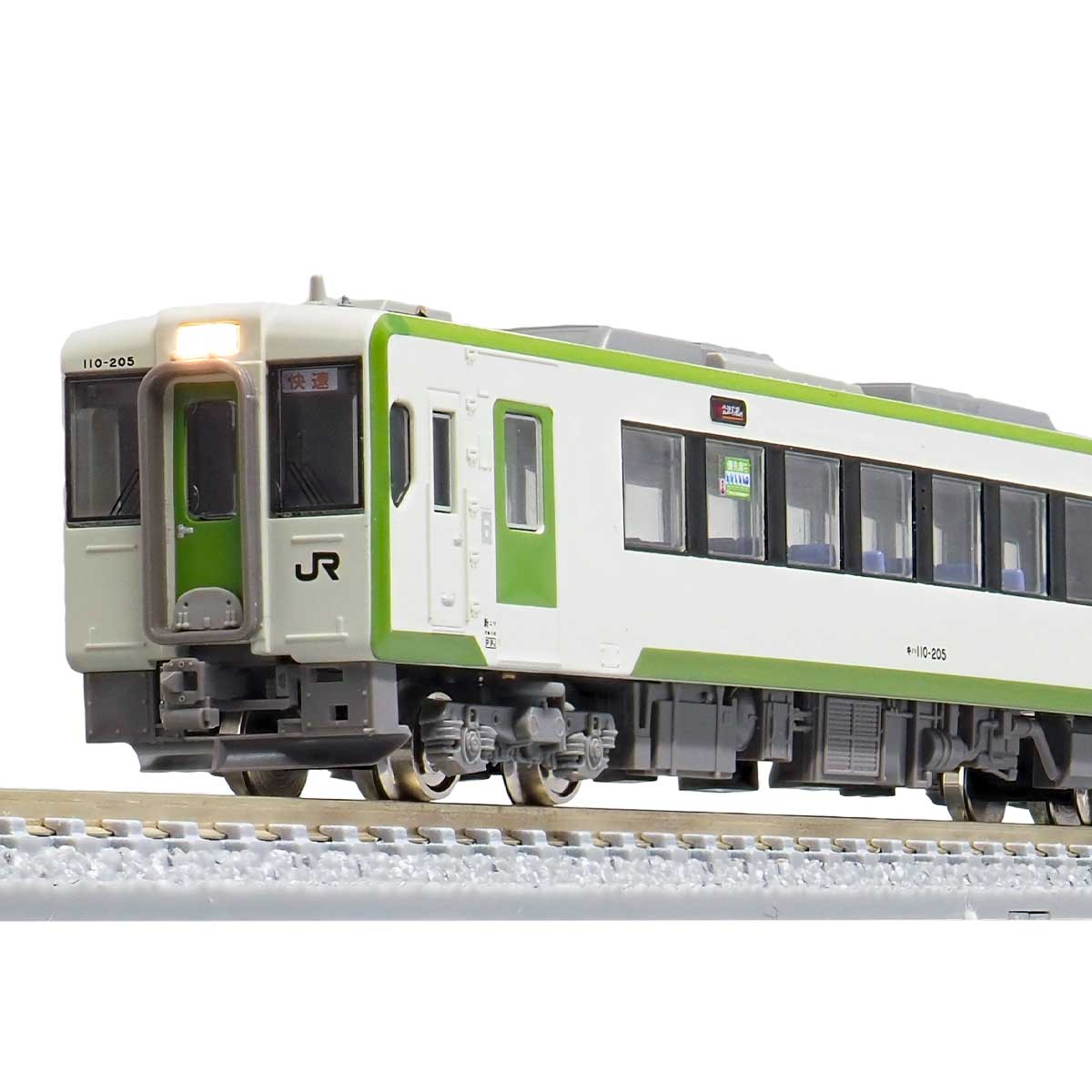 31702＞JRキハ110形200番代 前期形・快速あがの 3両編成セット（動力