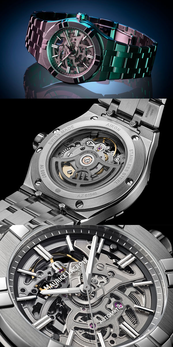 モーリス・ラクロア(MAURICE LACROIX) 2022新作 都会の建築物から