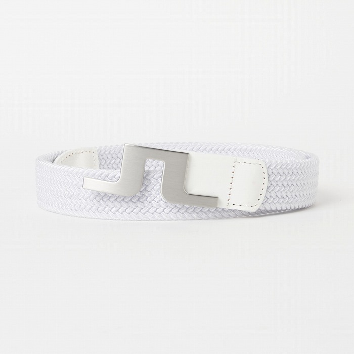 J.LINDEBERG（ジェイリンドバーグ）ブリッジバックル編み込みベルト(80