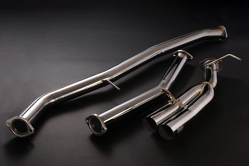 D-MAX / マフラーテールのみ 直管デュアルマフラー 80Φ（JZX100）