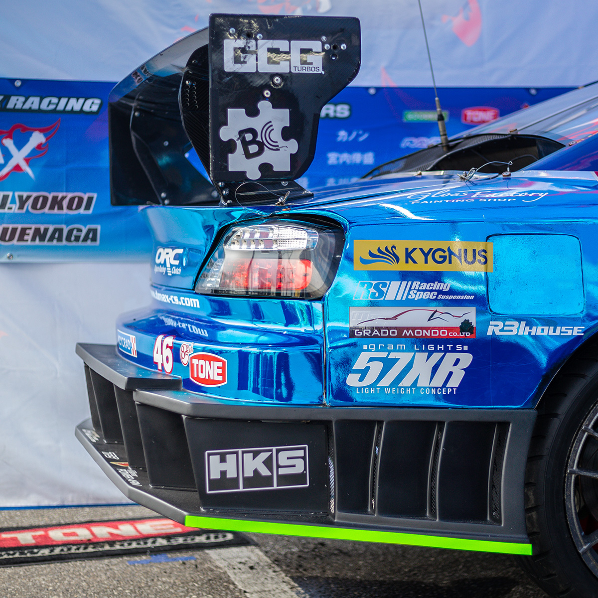 D-MAX / レーシングスペック専用リアバンパー Ver.II（S15シルビア）