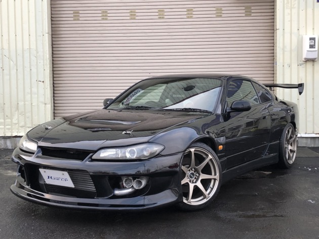 シルビア スペックR S15 ワイドボディー T518Zタービン 入庫