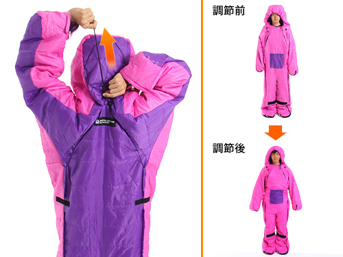 販売終了】人型寝袋ver5.0 ヌクヌクシリーズ DS-08B DS-12B DS-13B DS