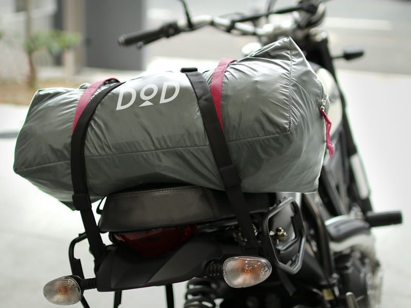 ライダーズワンポールテント（グレー） T1-442 - DOD（ディーオー