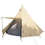 ワンポールテントL用グランドシート GS8-563-GY - DOD（ディーオー