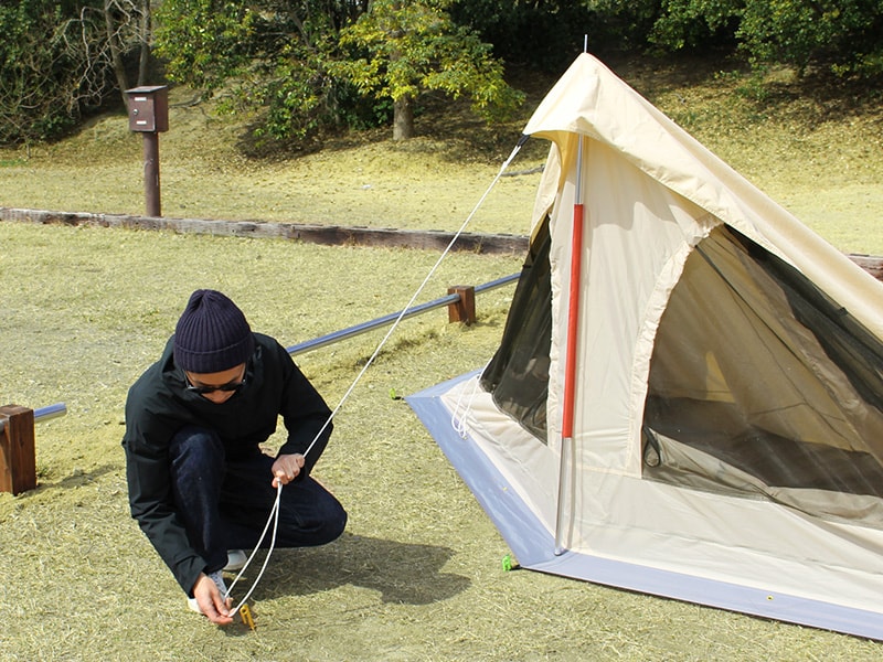 販売終了】タケノコテントミニ（ベージュ） T5-584-BG - DOD