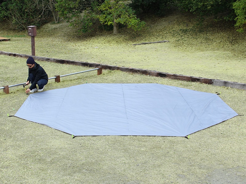 販売終了】タケノコテント用グランドシート GS8-496 - DOD（ディーオー