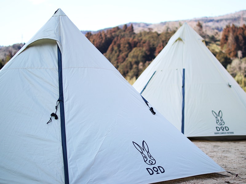 販売終了】ワンポールテントS（ベージュ） T3-44-BG - DOD（ディーオー