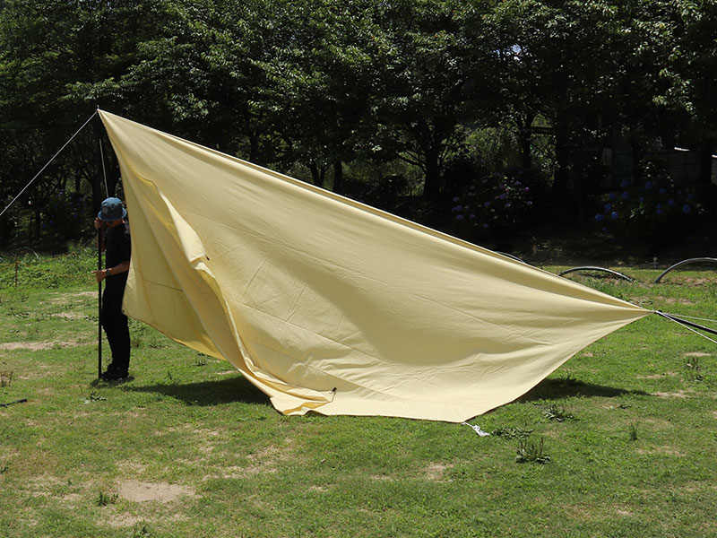 販売終了】オクラタープ（ベージュ） TT8-583-BG - DOD（ディーオー