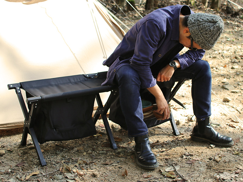 販売終了】ストレージベンチ（ブラック） FS2-246-BK - DOD