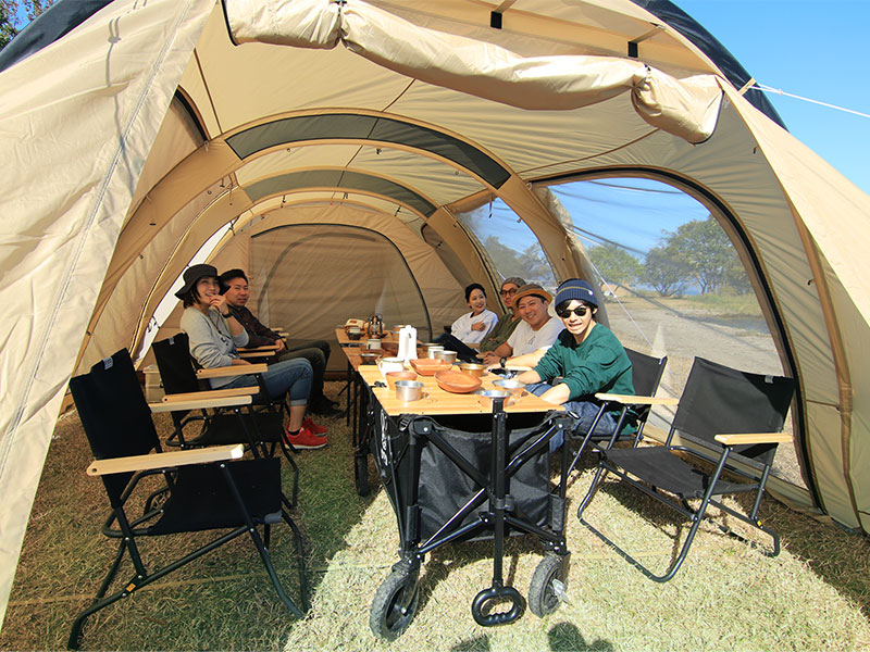 カマボコテント3L（カーキ） T7-690-KH - DOD（ディーオーディー