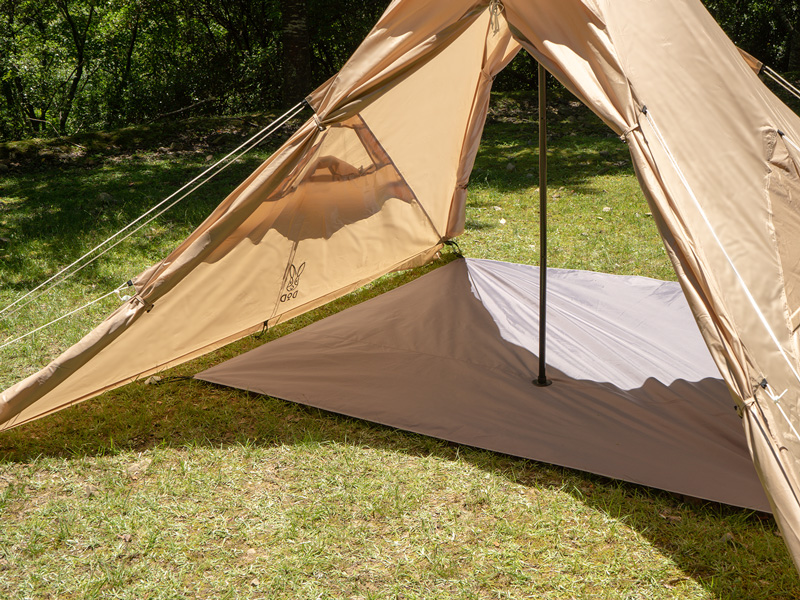 DOD ワンポールテント 専用グランドシート付き DOD ONE POLE TENT (M