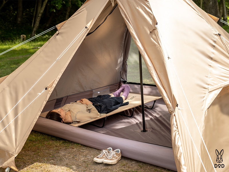 DOD ワンポールテントM +グランドシート（おまけ付き）