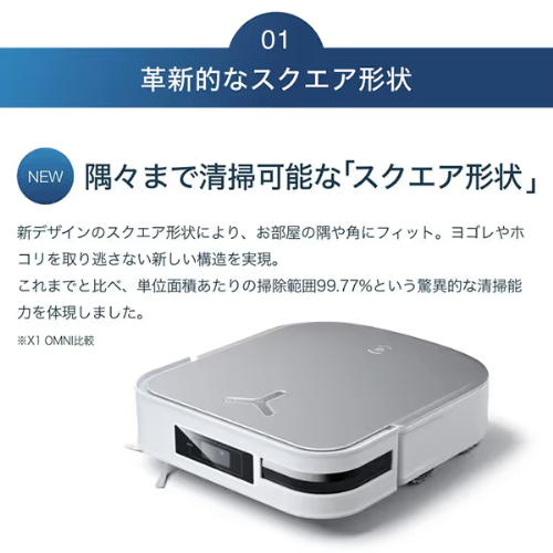 ロボット掃除機 DEEBOT X2 OMNI DEX86 ECOVACS クリーナー