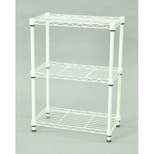 19φスチールラックセット3段 4525WH NS-4525WH エイ・アイ・エス