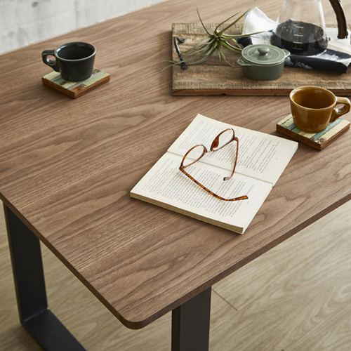 ウォールナット突板ダイニングテーブル DT-MKRI 後藤家具物産株式会社