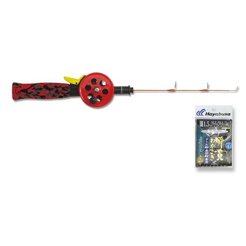 ワカサギ竿 4本セット 木製ケース付き 【公式通販】