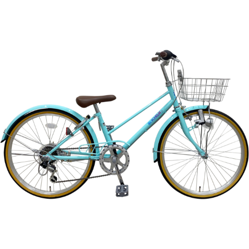北海道・関東店舗受取限定】ジュニアシティ 子供自転車 シェルム 24