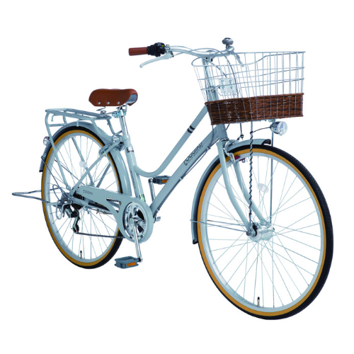 店舗受取限定】シティ自転車 ポジャーリ 26インチ 外装6段 オート