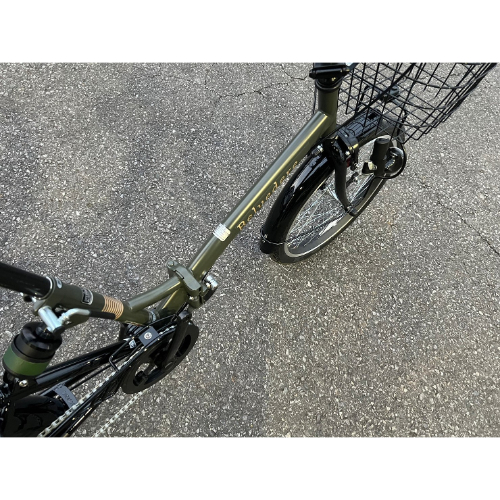 関東店舗受取限定】パンクしない折りたたみ自転車 20インチ 外装6段