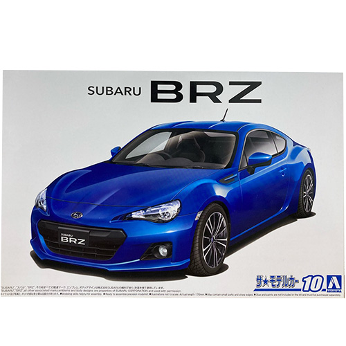 10 スバルBRZ ザ・モデルカー ZC6 AOSHIMA 車・オートバイ