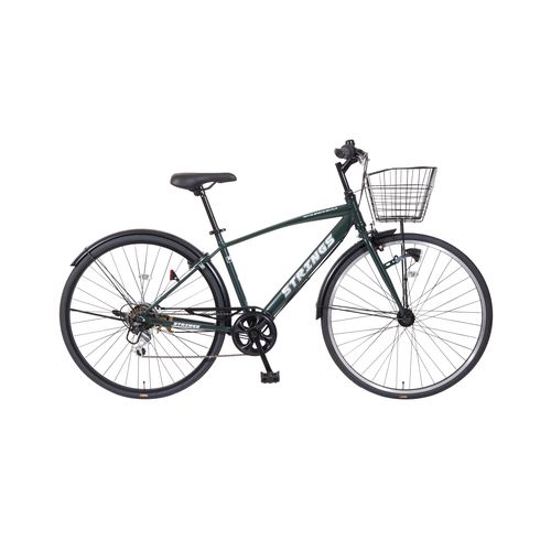 本州・四国・九州店舗受取限定】クロスバイク 自転車 カゴ付き クロス