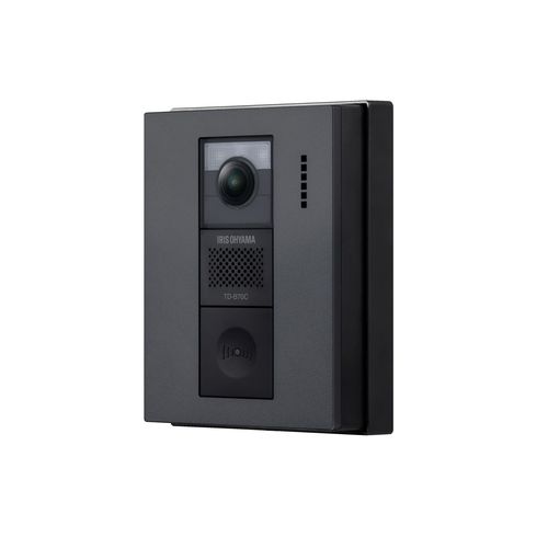取付工事不可】テレビドアホン 玄関子機 TD-B70C-B アイリスオーヤマ