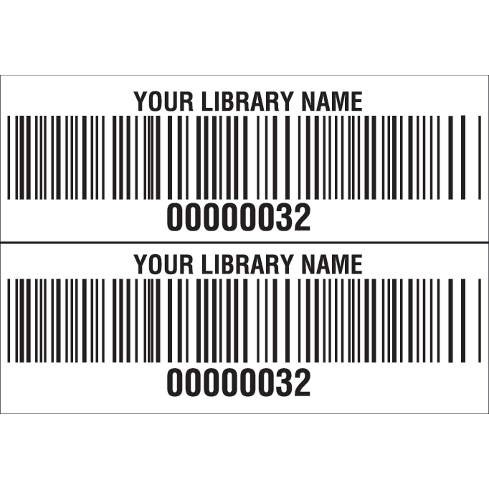 Demco Digital Bar Code Labels