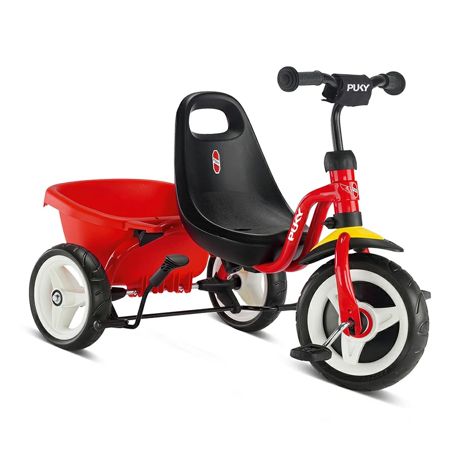 プッキー PUKY 三輪車 CAT1 スペシャル 赤 / 青 ドイツ製 手押し棒