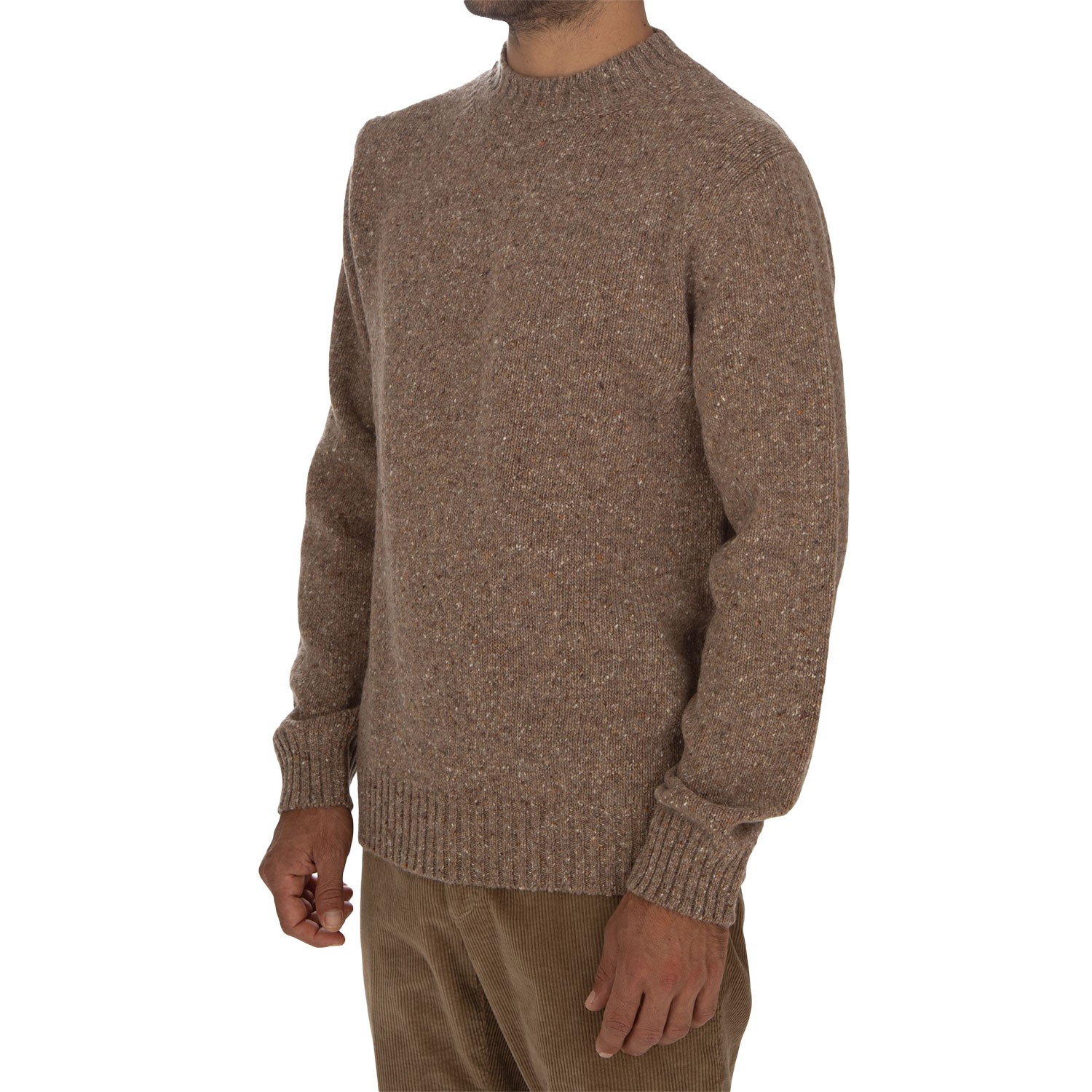 Men's Sweater Daniele Fiesoli Mélange Brown | Shop at Derna.it