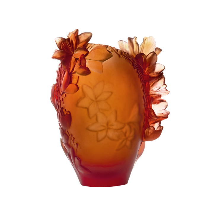 ドームクリスタル：daum|香水瓶 サフラン