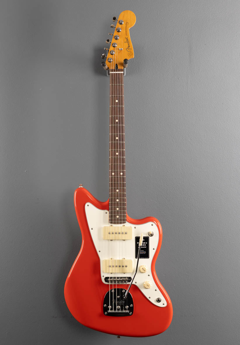 Player II Jazzmaster - Coral Red – Dave's Guitar Shop
