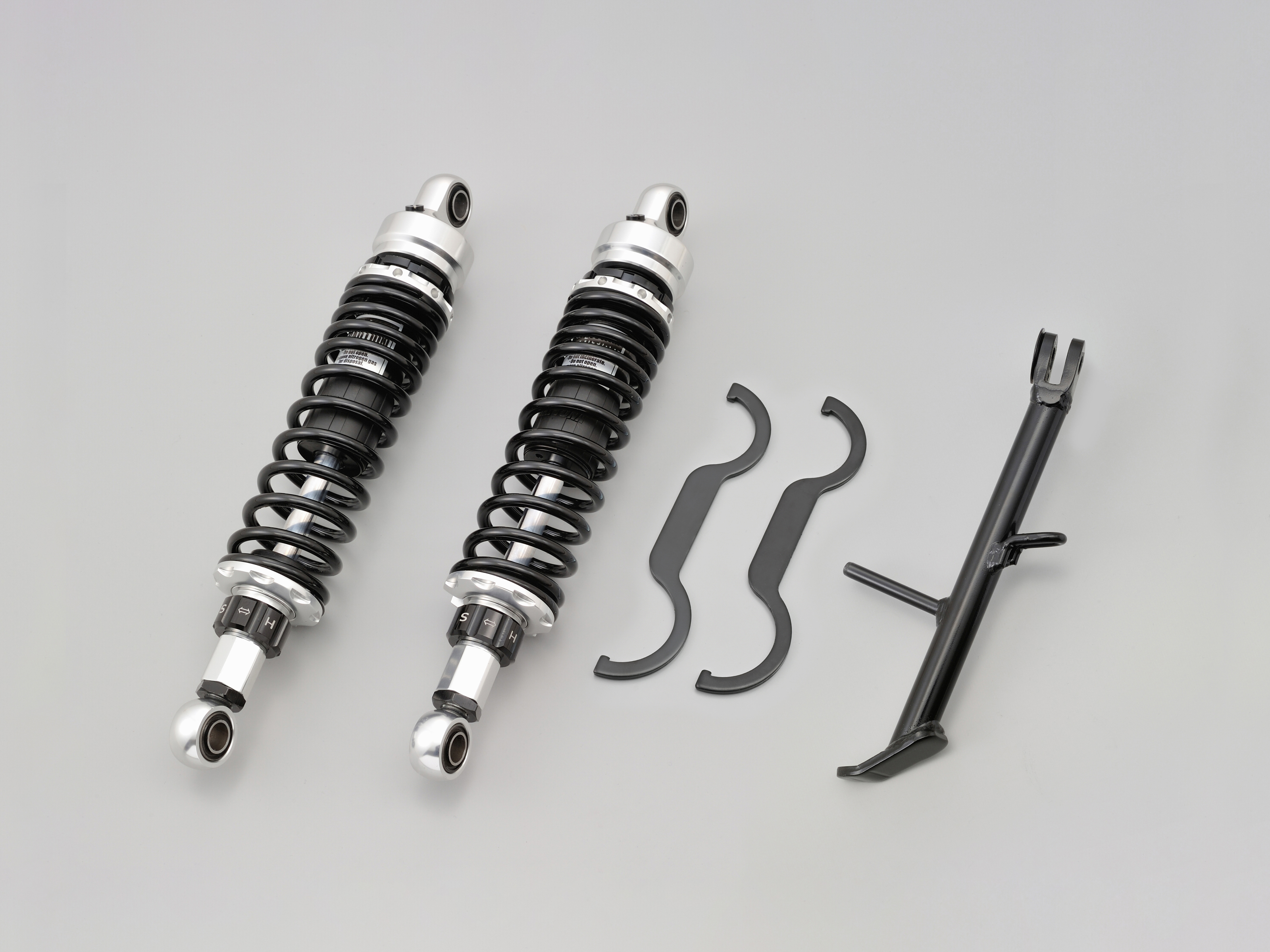 ローダウンキット シルバーボディ/ブラックスプリング GB350/S（'21