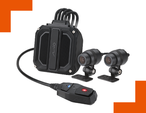 オートバイ専用GPSドライブレコーダー｜MIO