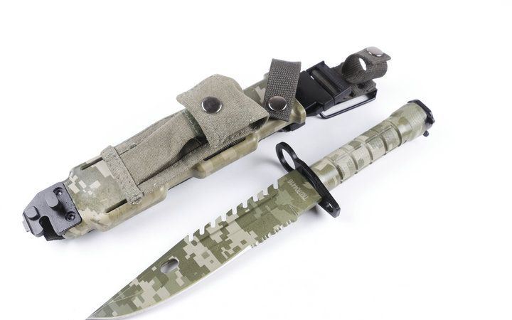 美军现役军刀-D80（全迷彩半齿）,刀剑专卖网,正品军刀刀具网,世界名刀