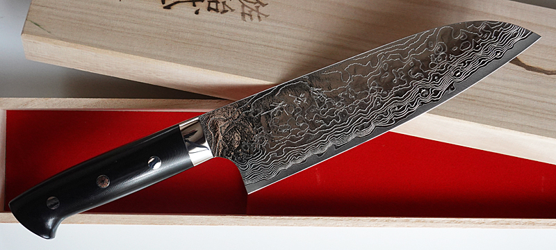 越前打刃物佐治作。福井県越前の刃物職人、佐治武さんが作っている包丁