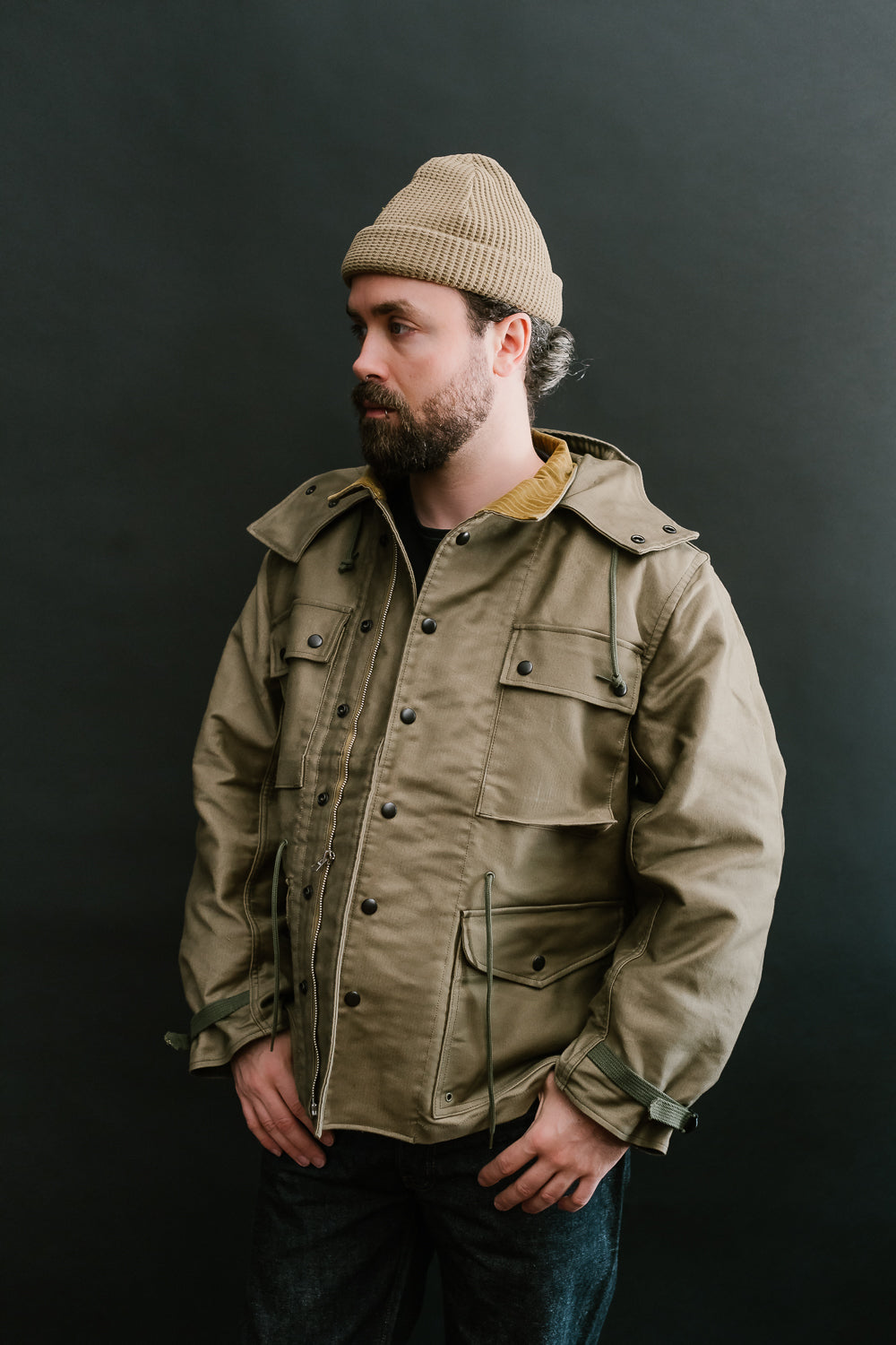 Lot JG-08 - The Landing Coat - Khaki | Dant