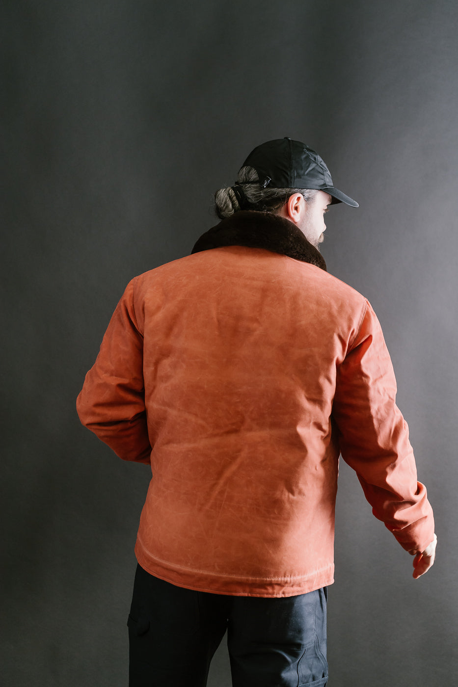 N-1 Deck Jacket - Burnt Orange, Brown | Dant