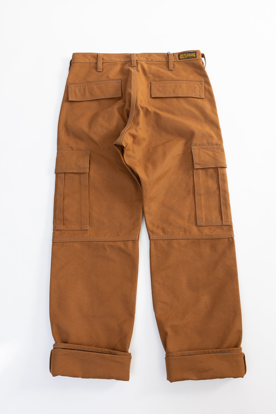 IH-734-BRN - 17oz Duck Cargo Pants - Brown | Dant