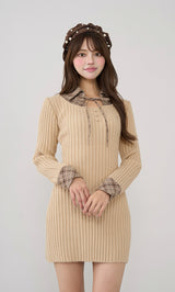 レイヤードライクニットミニワンピース – Darich (ダーリッチ)