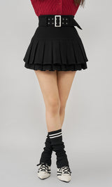 ダブルプリーツミニスカート – Darich (ダーリッチ)