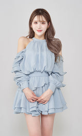 ボリュームシフォンミニワンピース – Darich (ダーリッチ)