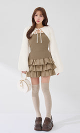 ティアードフリルミニワンピース – Darich (ダーリッチ)